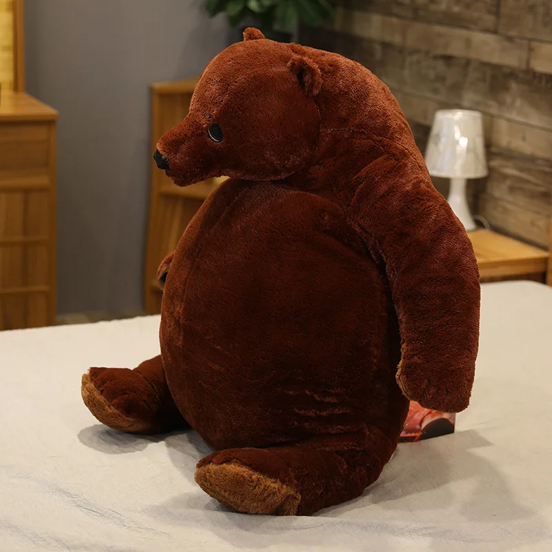 100cm Big Brown Bear Plush Toys Soft 