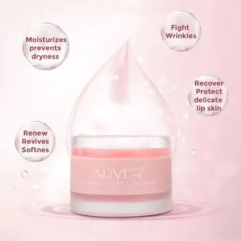 

Lip Mask Double-effect Sleep Lipstick Night Repair Moisturizing Fade Lip Wrinkles Moisturizing To Remove Dead Skin