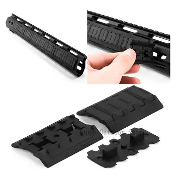 

Magorui Tactical Mlok Rail Covers M-lok SLOT SYSTEM Rail Panel 10 Sets For Outdoor Hunting Wargame Mount