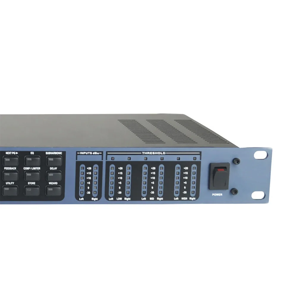 US $151.24 PA 2 In 6 Out Professional Processor Stage Performance Professional Digital Audio Processor BuiltIn Multiple Effects Processor