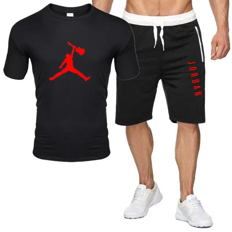 2piece set men outfits jordan 23 t-shirt shorts summer short set tracksuit men sport suit jogging sweatsuit basketball jersey 2piece set men outfits jordan 23 t-shirt shorts summer short set tracksuit men sport suit jogging sweatsuit basketball jersey