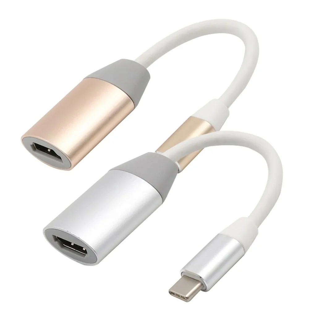 Профессиональный 4K 30 Гц разрешение USB-C к HDMI конвертер портативный тип-c к HD устройства адаптер для Macbook samsung huawei LG