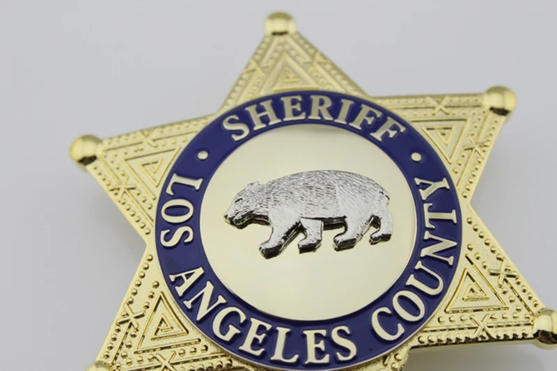 Classic LASD LA COUNTY SHERIFF/ DEPUTY SHERIFF, Replica Movie Prop Pin Badge
