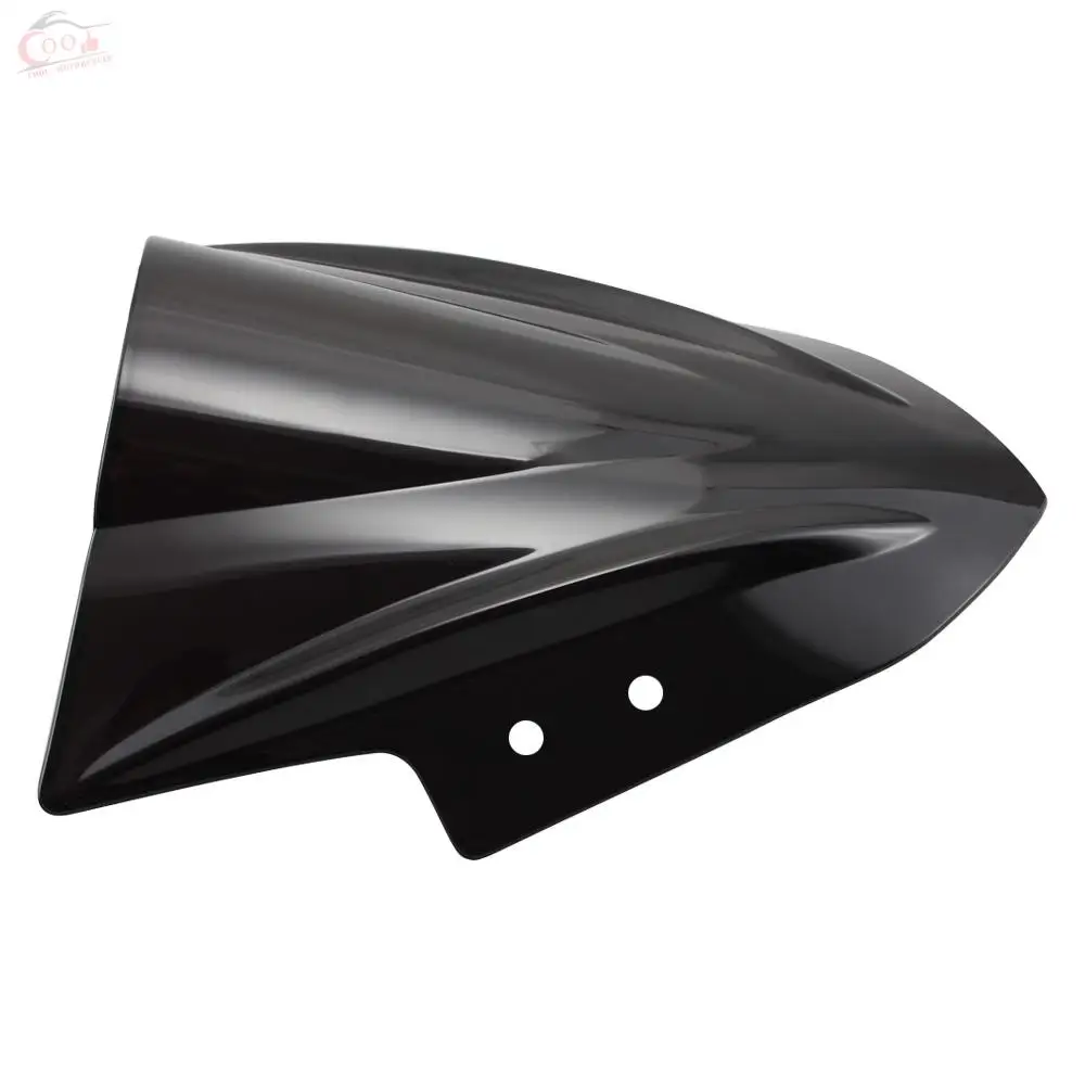 Для Kawasaki Ninja 300 EX300 EX 300R ветровое стекло лобовое стекло с двойным пузырьком EX 300 R 2013- мотоциклетные ветровые аксессуары черный