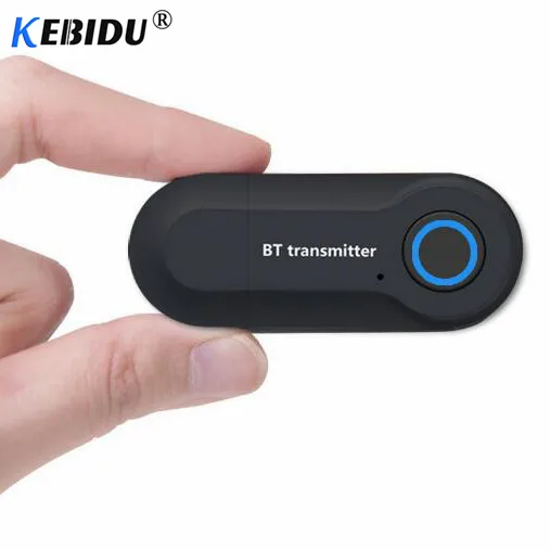 Kebidu 3,5 мм аудио адаптер Bluetooth передатчик беспроводной Bluetooth 4,0 стерео аудио передатчик адаптер для наушников ТВ