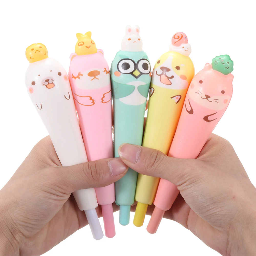 5D Diamond Painting Pen Cute Cartoon Soft PU Foam Stress Relief Point Drill Pens Cross Stitch Embroidery DIY Crafts Accessories