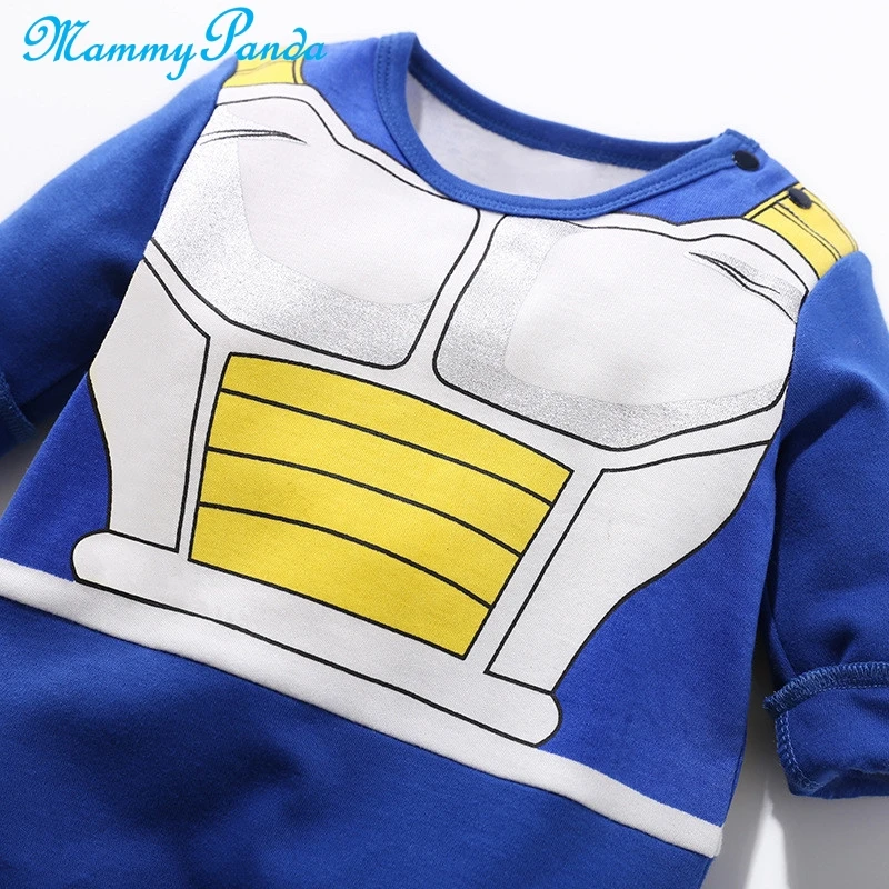 MPANDA Dragon Ball Vegeta комбинезон для младенцев мальчиков девочек детская одежда боди