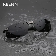 RBENN классические спортивные поляризованные солнцезащитные очки мужские брендовые дизайнерские Винтажные Солнцезащитные очки для вождения мужские зеркальные тени UV400 Gafas