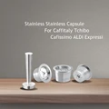 Многоразовые кофейные капсулы Cafissimo из нержавеющей стали с фильтром для итальянской кофемашины - фото