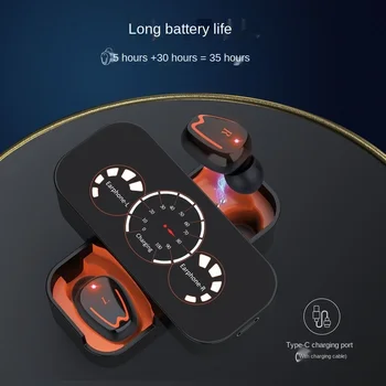 

Notebook tablet computer suitable for men and women wireless binaural Bluetooth headset TWS sports noise reduction 5.0 explosion