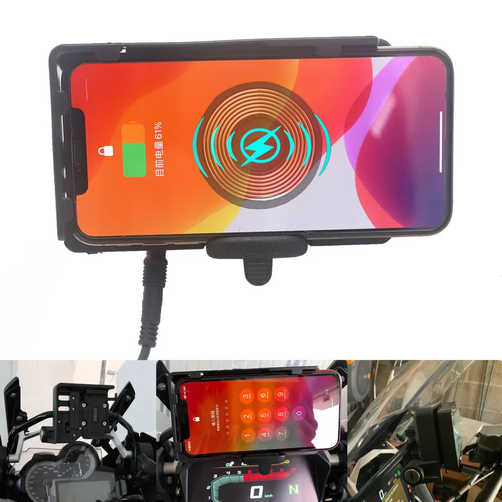 USB Navigation GPS Smart Phone Charger Stand für BMW F750GS F850GS R1250GS 