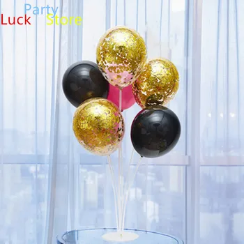 

2sets Balloon Stand Holder Column Kids Birthday Decoration Party Balloon Wedding Table Decor Baloon Helium Air Globos