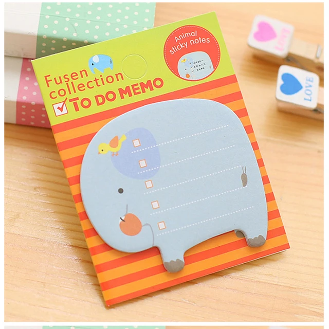 Memo Pads Sticky Notes Kawaii Stationery Cute Planner Notepad
