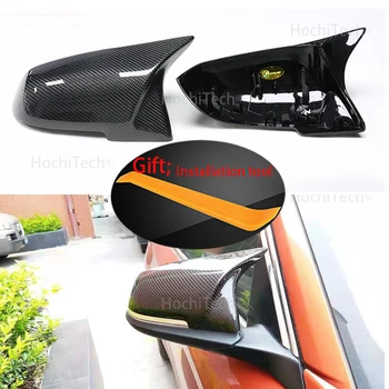 

For BMW 3 Series GT 3GT F34 2013 - Auto Car Rear View Side Mirror Cover Trim Carbon Fiber Style