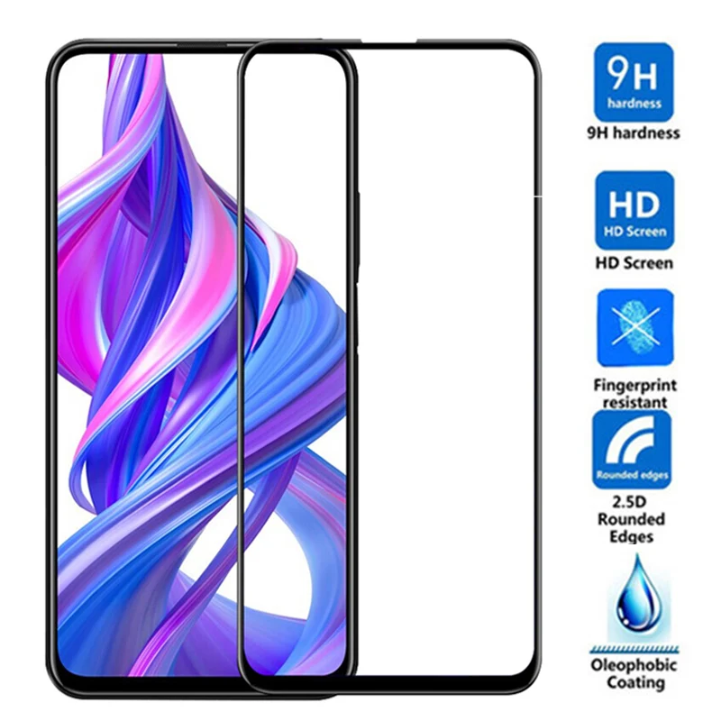 Защитное стекло для huawei Honor 9x Защитная пленка экрана из закаленного стекла huawey honer