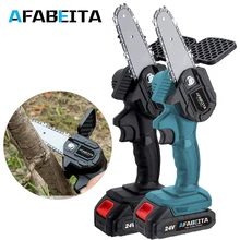 Removable Chainsaws Pruning-Saw Fruit-Tree Garden Lithium-Battery Electric Mini 550W