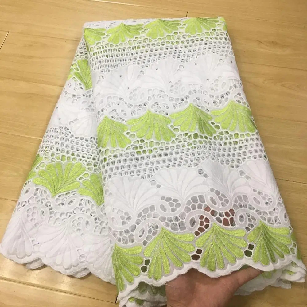 white swiss voile lace in switzerland african lace fabric tissu broderie africain suisse pink french lace fabric for women5yard/lot - Color: white