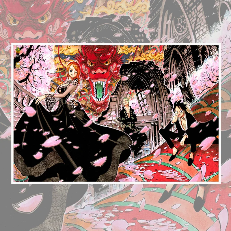 Diy Digital Painting One Piece Family Portrait Animation Creative Painting Decorative Painting Hand Painted Decompression Paint By Number Aliexpress