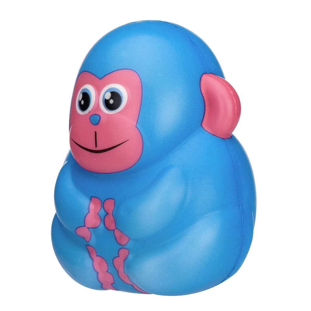 Сжимает мягкую обезьянку игрушка Kawaii мультфильм обезьяна медленно поднимающийся крем Ароматические игрушки для снятия стресса декомпрессия медленное восстановление подарки