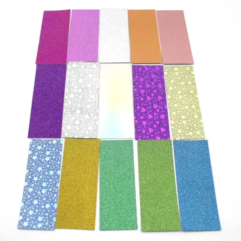 

wholesales Eyelash Glitter Background Paper for the Inside of the lashes packaging box Eyelash Case For the inside