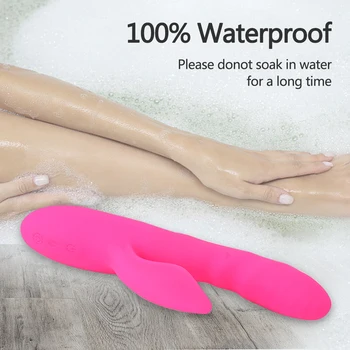 25cm Magic Wand Rabbit Vibrators For Women Clitoris Sucker Heated Big Dildo Anal Plug Female Masturbator Erotic Sex Toys Adults 5