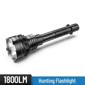 

WUBEN H8 Hunting Flashlight LED Light Torch 1800 lumens max 1000 meters CREE LED Light 18650 batteries Flashlight for Outdoor
