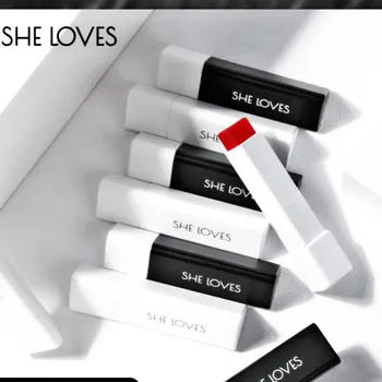 

2020 New Brand Triangular Matte Lipstick Extended Moisturization Lipstick Natural Matte Bite Lip Makeup Moisturizing Lipstick