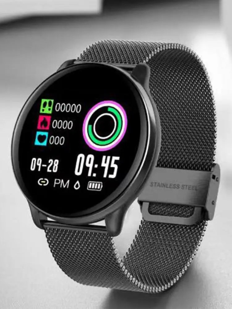 Умный Браслет фитнес-трекер часы с монитором артериального давления сердечного ритма IP68 водонепроницаемый браслет Bluetooth для женщин и мужчин