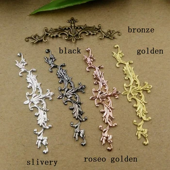 

10*52mm beads for Jewelry DIY bracelet necklace earring Brooches Pendants Rings Scrapbook rivet hair Accessories lace design