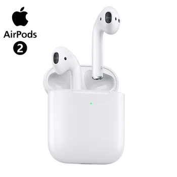 

Original Apple AirPods 2nd Bluetooth Headphone with Wireless Charging Case For iPhone iPad MacBook iPod Apple Watch