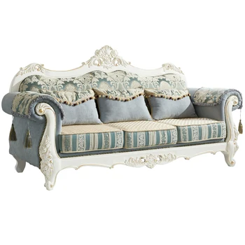 

modern classic cheap price European style living room furniture fabric sofa set 321