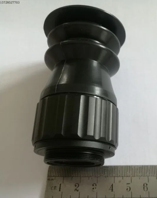 

Optical Magnifying Lens Professional Microscope Head 0.3-0.5 Inch Optical Lens Focal Length 18 Out of Pupil 48