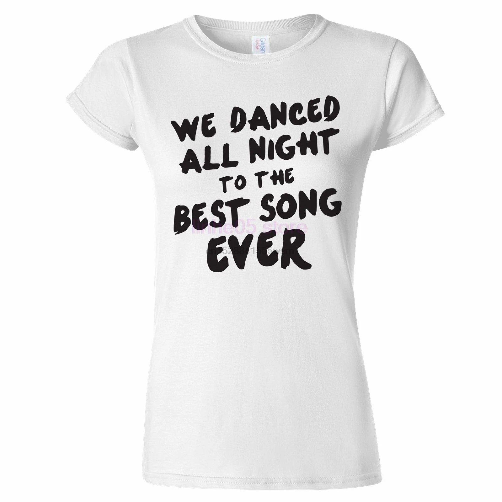 2019 Printed T Shirts Hipster Tee Cotton Crew Neck We Danced All Night To The Best Song Ever One Direction Styles | Мужская одежда