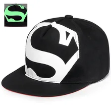 SQTEIO Весна Лето Новая светящаяся Печать Snapback хип хоп шляпа мужская шапочка из спандекса Женская Повседневная плоская шляпа уличный головной убор