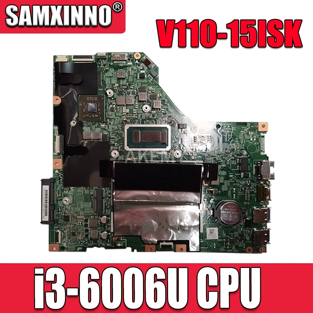 5B20M60564 LV115SK MB 15277-1N 448.08B01.001N материнская плата для ноутбука lenovo V110-15ISK i3-6006U CPU Radeon R5 M430