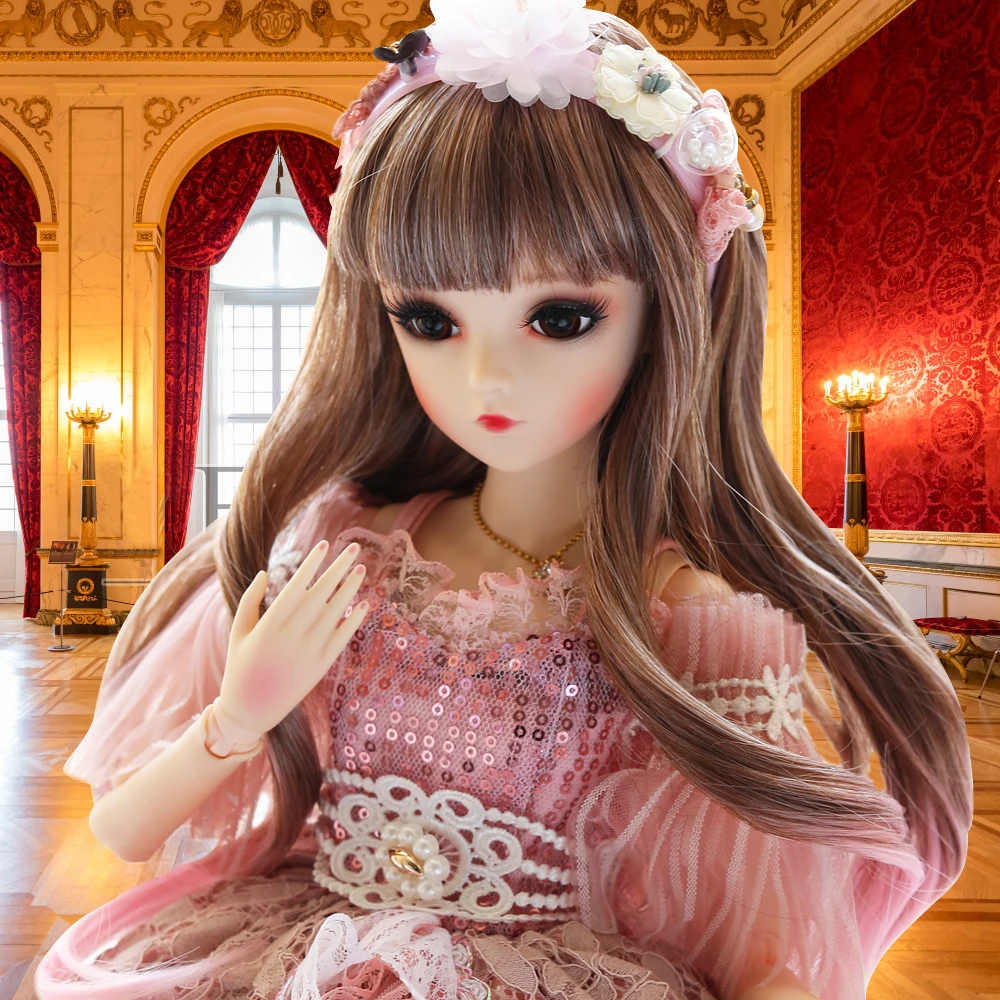 UCanaan 1/3 18 шаровые шарнирные SD куклы BJD с дворцом стильные для подарка на Новый год и