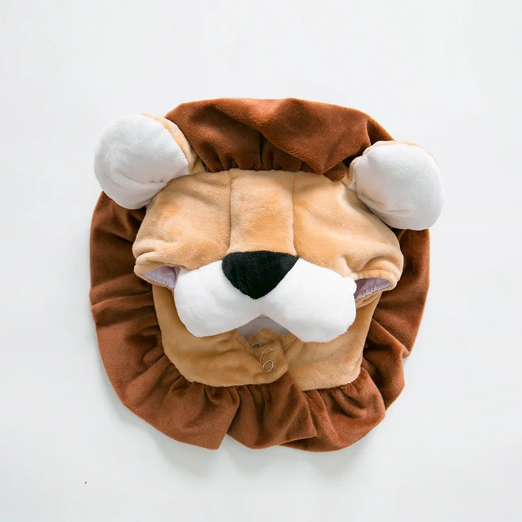 

Halloween Christmas One Piece Lion Baby Clothes Animal Modeling Onesie Cosplay Performance Play Service