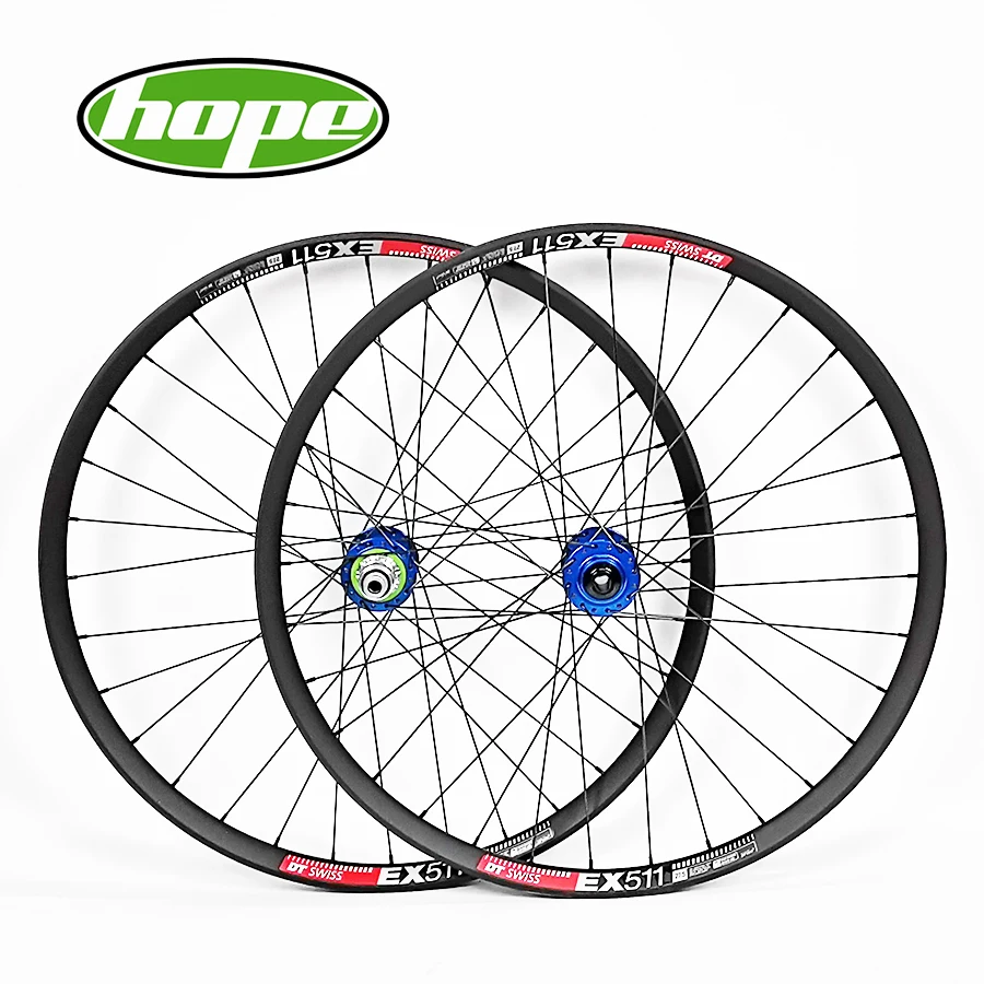 Колесо для горного велосипеда 27 5 29er HOPE pro4 142*12 100*15 цилиндрическая ось алюминиевое