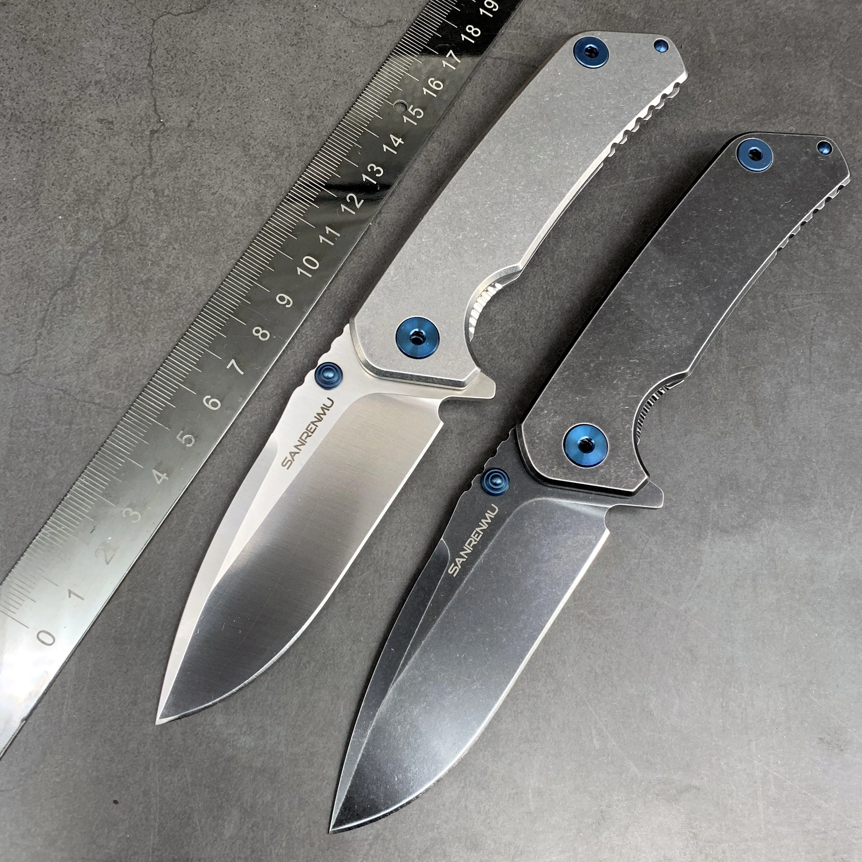 SANRENMU SRM 9008 Tasche складной Messer 12C27 Stahl Klinge Флиппер Kugellager Открытый Кемпинг Überleben для повседневного использования