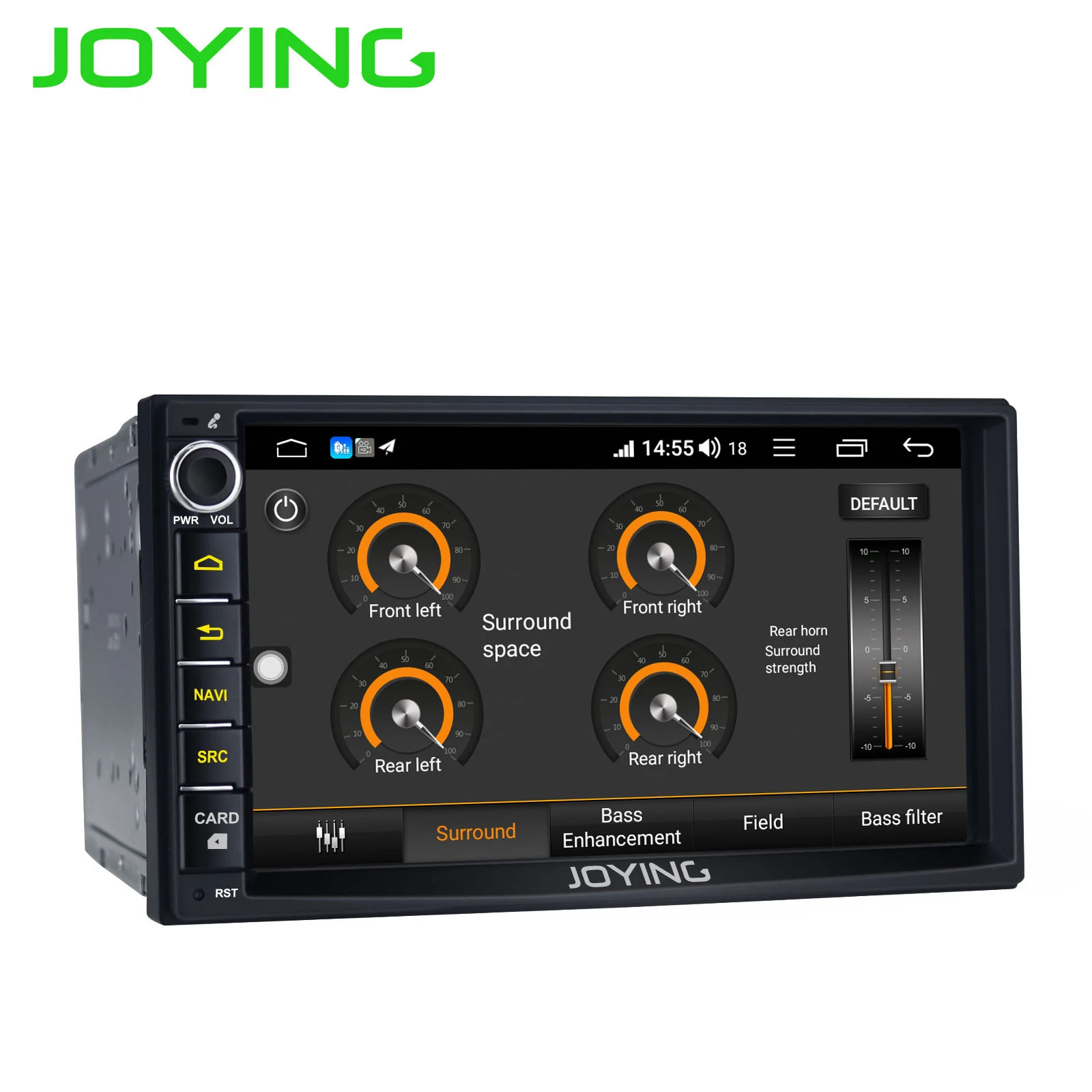 Discount Joying 2 Din Universal Android 8.1 Car Radio GPS Multimedia Player stereo for Honda/ Nissan/Toyota head unit Support Mirror Link 2