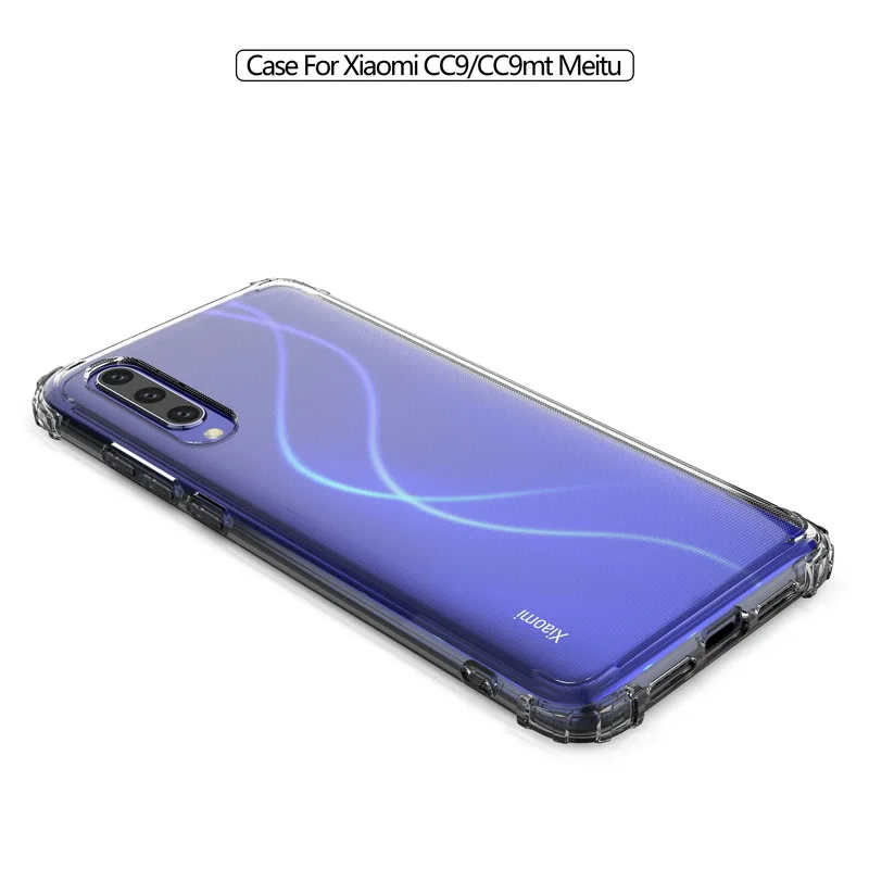 Для Xiaomi mi A3 A2 Lite 9T 9 8 SE F1 противоударный бампер прозрачный защитный чехол для спортивной камеры Xiao mi Red mi Note 8 7 6 Pro 7A 7 6A K20 S2