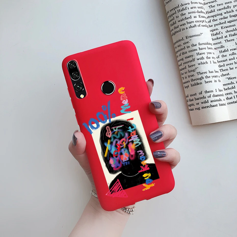 Stylish Cartoon TPU Silicone Cover for Huawei Honor 9X Premium