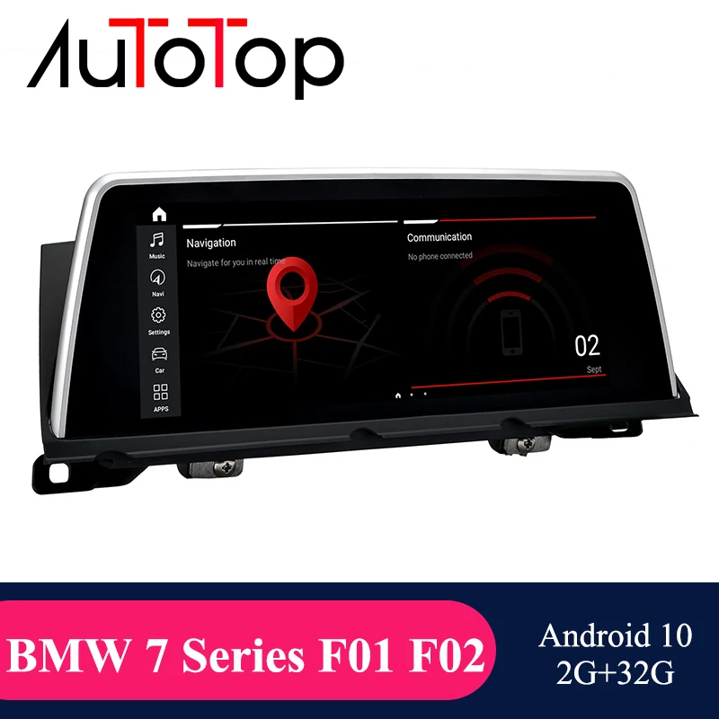 AUTOTOP BMW 7 серии F01 Android автомобильный стоячий монитор для F02 2009-2015 CIC/NBT Автомобильный