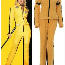 Kill Bill костюмы для косплея набор убийца Невеста необычный костюм женский для праздника Хэллоуин наряд реквизит для костюма