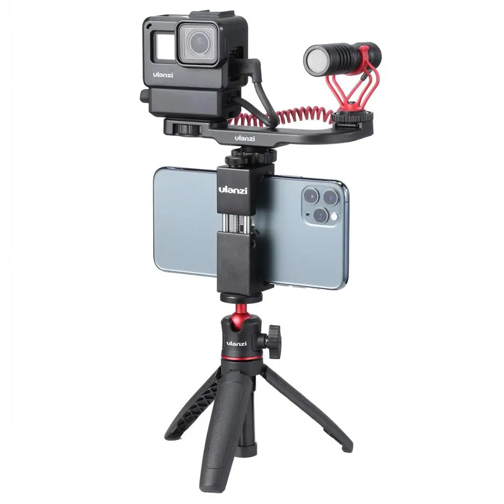 Телескопический штатив Ulanzi для камеры Sony A6400 A6600 RX100 ZV1 Canon G7X Nikon|Аксессуары