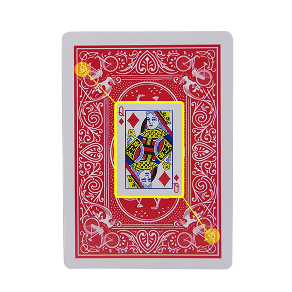Unexpected Poker Cards Gift Simple See Through Trapezoid Funny Classic Adult Kids Playing Magic Tricks Secret Marked