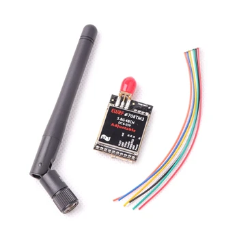 

EWRF e708TM3 5.8G 48CH Transmitter 25mW/200mW/600mW Adjustable 5V BEC Output Support OSD Configuring for FPV RC Drone