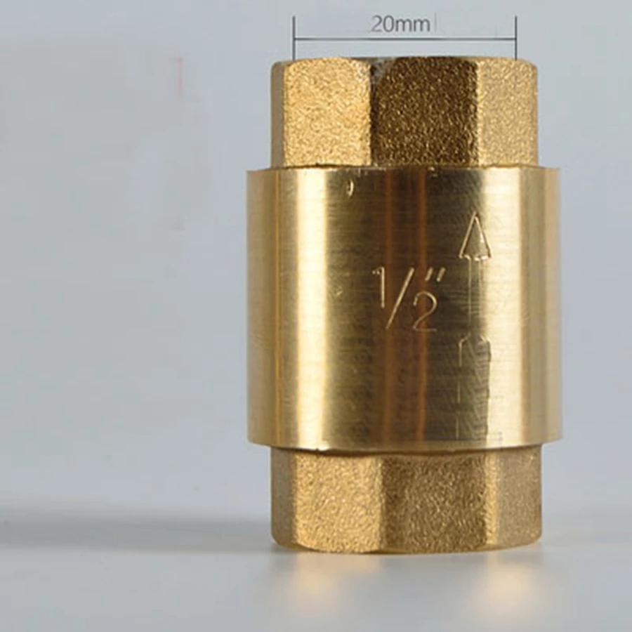 DN15 G1/2 &quotBSPP внутренняя резьба латунный пружинный обратный клапан односторонний |