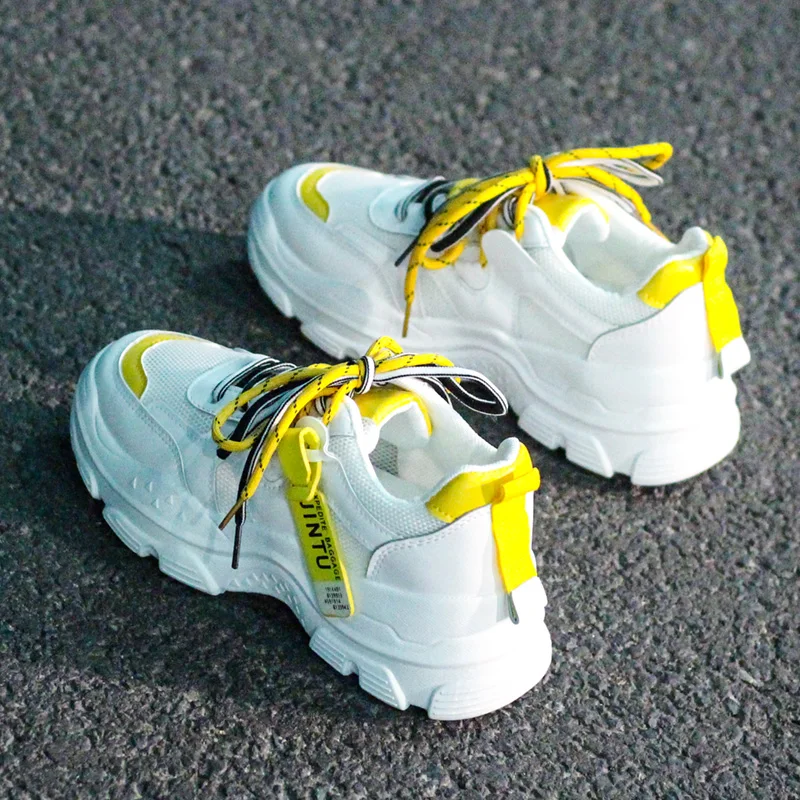 NAUSK 2020 Frühling Frauen Casual Schuhe Mode Atmungsaktive Wanderschuhe Mesh Flache Schuhe Turnschuhe Frauen Tenis Feminino Vulkanisierte Schuhe