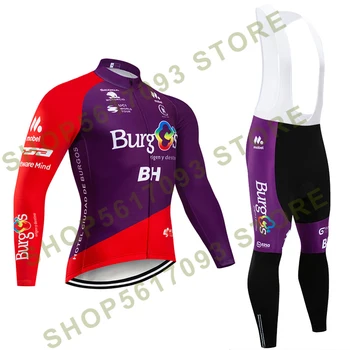 

winter 2020 TEAM BH thermal fleece Cycling JERSEY Bike Pants set mens Ropa Ciclismo 20D bicycling Maillot Culotte wear